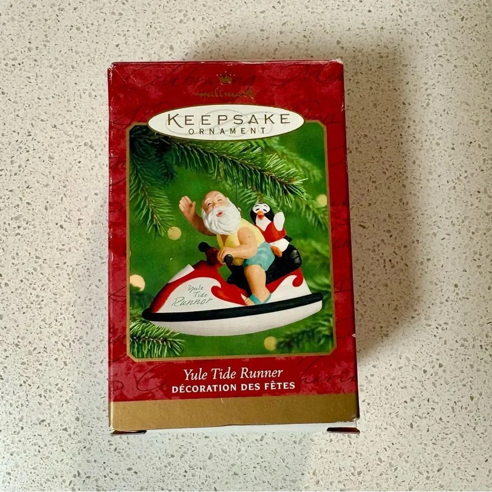 Hallmark Yule Tide Runner Ornament G3